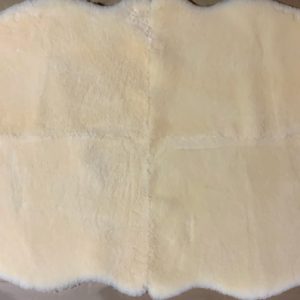 Lambskin rug four times size