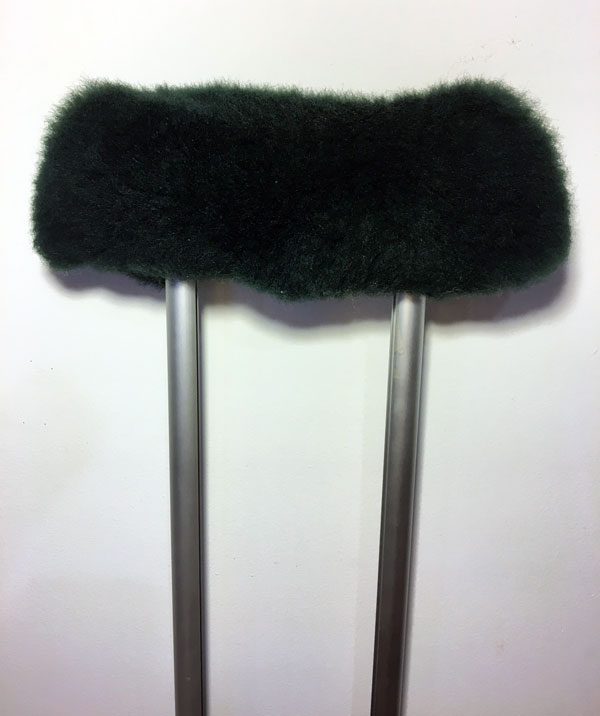 crutch cover green