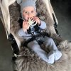 Long wool sheepskin liner in Bugaboo Cameleon