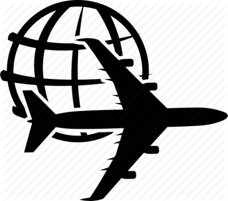 International shipping logo